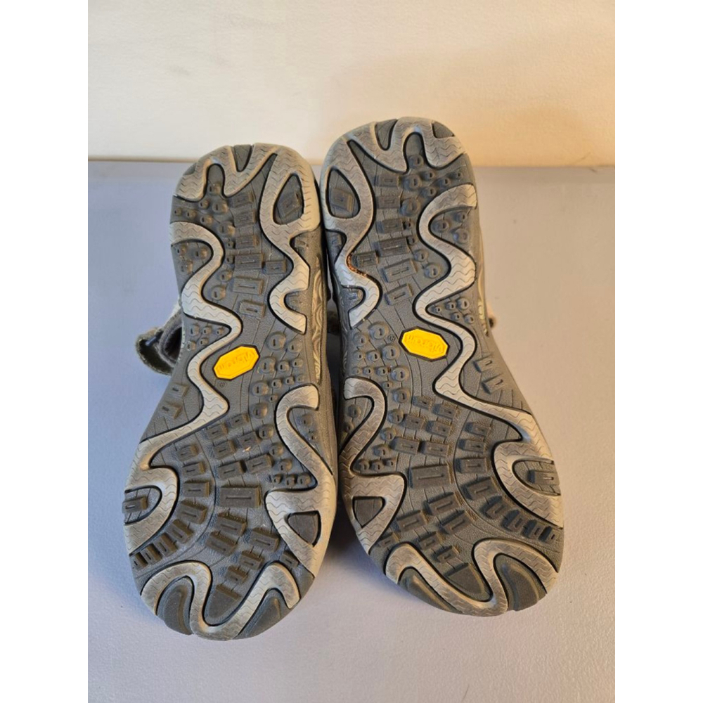 Women's Merrell Beige Gray Sandals Size 7 - Picture 5 of 9